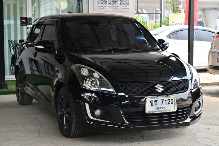 Suzuki Swift 2017 1.2 RX-II Sedan เบนซิน ไม่ติดแก๊ส เกียร์อัตโนมัติ ดำ รูปที่ 3