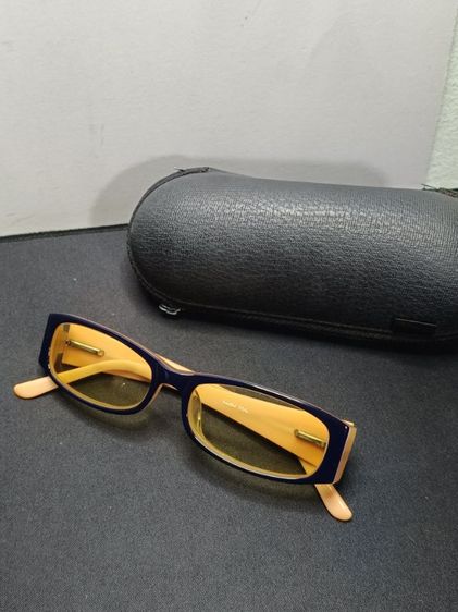 แว่นตา Polo Club แท้ ทรงวินเทจ ทูโทน พร้อมกล่อง สภาพสวย รูปที่ 9