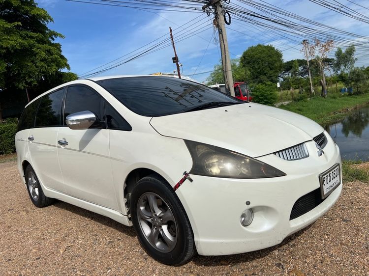 Mitsubishi Space Wagon 2006 2.4 GLS Limited Utility-car เบนซิน ไม่ติดแก๊ส เกียร์อัตโนมัติ ขาว รูปที่ 2