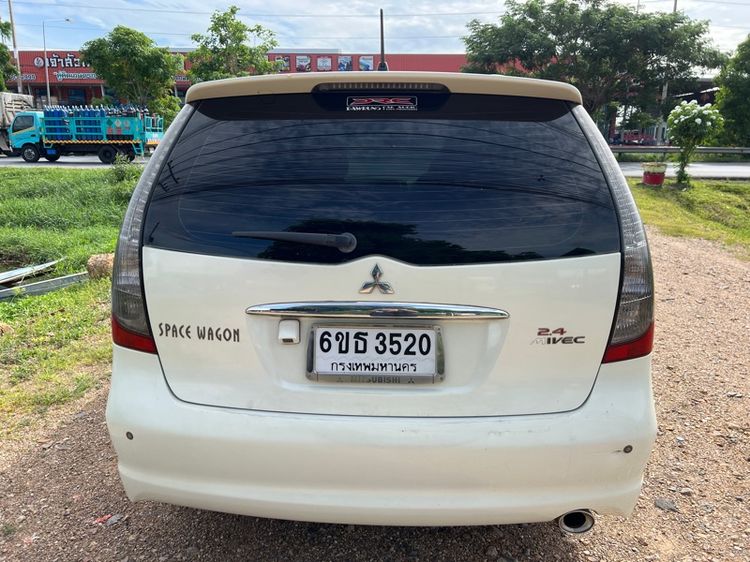 Mitsubishi Space Wagon 2006 2.4 GLS Limited Utility-car เบนซิน ไม่ติดแก๊ส เกียร์อัตโนมัติ ขาว รูปที่ 4