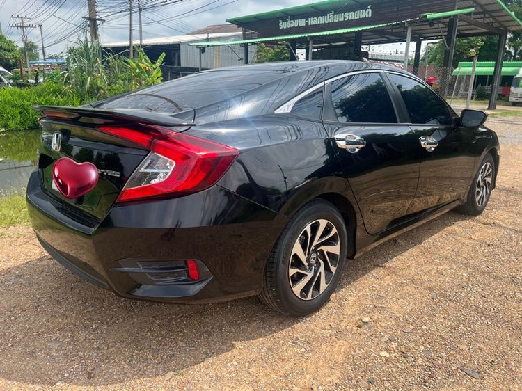 Honda Civic 2017 2.0 EL i-VTEC เบนซิน ไม่ติดแก๊ส เกียร์อัตโนมัติ ดำ รูปที่ 2