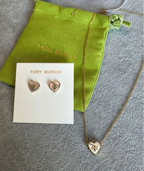 ต่างหู สร้อย Burch Kira Pearl Heart Pink แบรนด์แท้ รูปที่ 5