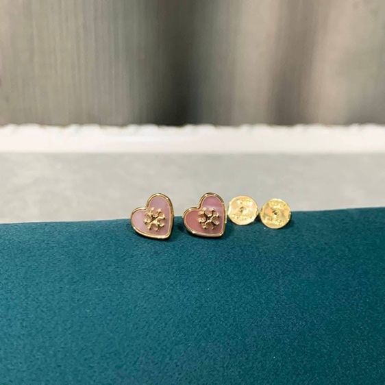 ต่างหู สร้อย Burch Kira Pearl Heart Pink แบรนด์แท้ รูปที่ 12