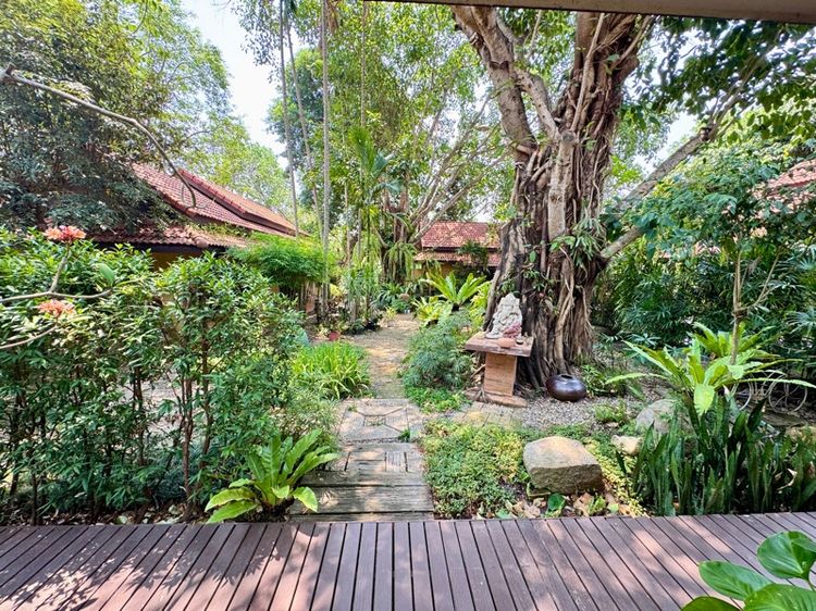 ตกแต่งครบ 2012 บ้านคลาสสิคเชียงใหม่สไตล์รีสอร์ท ทำน้ำล้อม ใกล้เมือง ใกล้สนามบิน รูปที่ 4