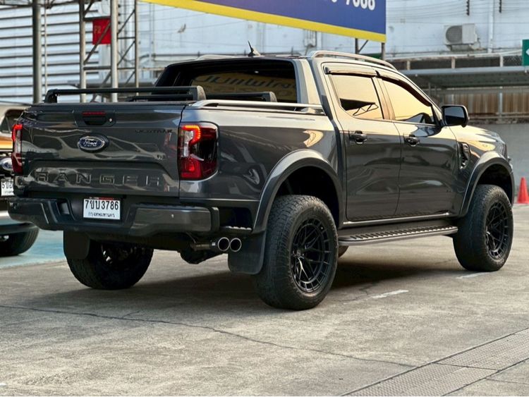 Ford Ranger 2022 2.0 Bi-Turbo 4WD Wildtrak Pickup ดีเซล ไม่ติดแก๊ส เกียร์อัตโนมัติ ดำ รูปที่ 4