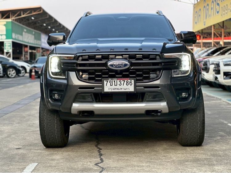 รถ Ford Ranger 2.0 Bi-Turbo 4WD Wildtrak สี ดำ
