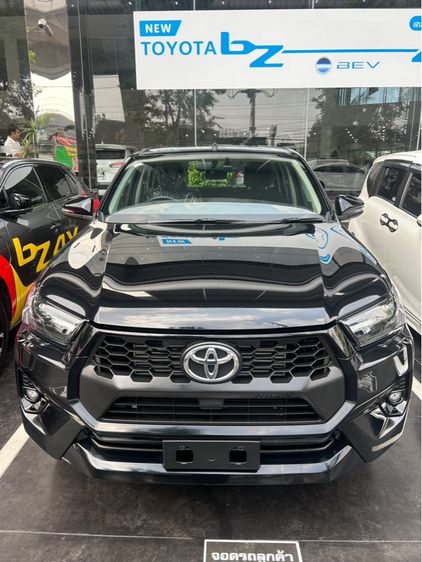Toyota Hilux Revo 2024 2.4 Z Edition Mid ดีเซล เกียร์อัตโนมัติ ดำ รูปที่ 3