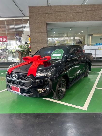 Toyota Hilux Revo 2024 2.4 Z Edition Mid ดีเซล เกียร์อัตโนมัติ ดำ รูปที่ 2