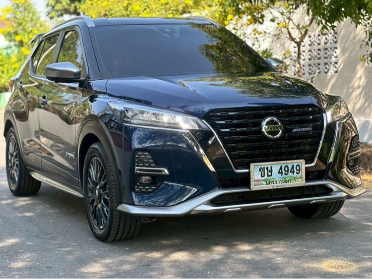 Nissan Kicks 2023 1.2 E Utility-car เบนซิน ไม่ติดแก๊ส เกียร์อัตโนมัติ ดำ รูปที่ 2