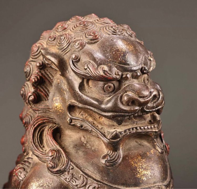 ✨รูปปั้นสิงห์คู่จีน (Chinese Guardian Lions)  รูปที่ 3