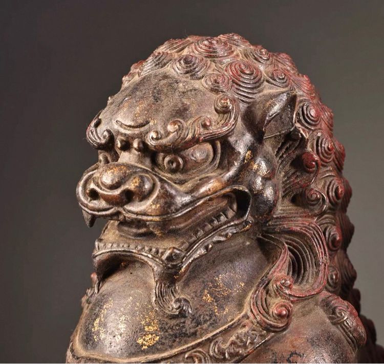 ✨รูปปั้นสิงห์คู่จีน (Chinese Guardian Lions)  รูปที่ 2