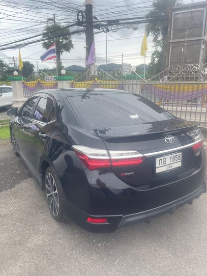 Toyota Altis 2017 1.8 Esport Sedan เบนซิน เกียร์อัตโนมัติ ดำ รูปที่ 3