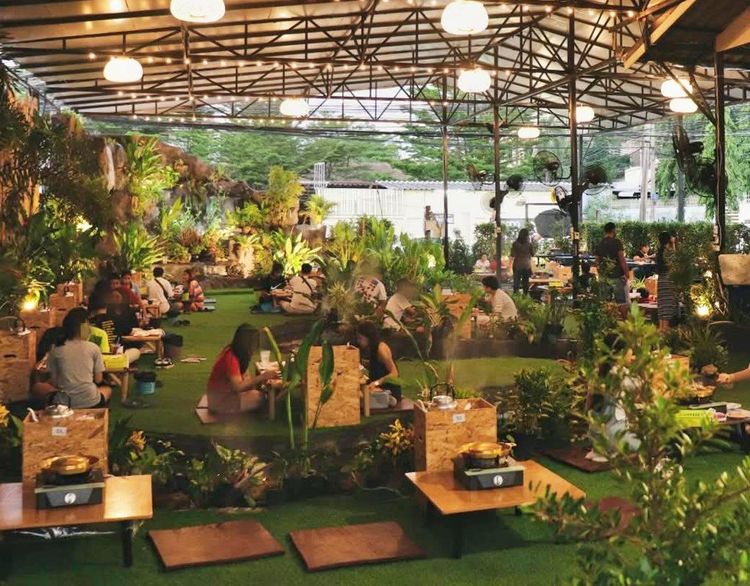 เซ้ง️ร้านหมูกระทะ  พร้อมน้ำตก ใจกลางเมือง อ่อนนุช 30 มีที่จอดรถในร้าน รูปที่ 4