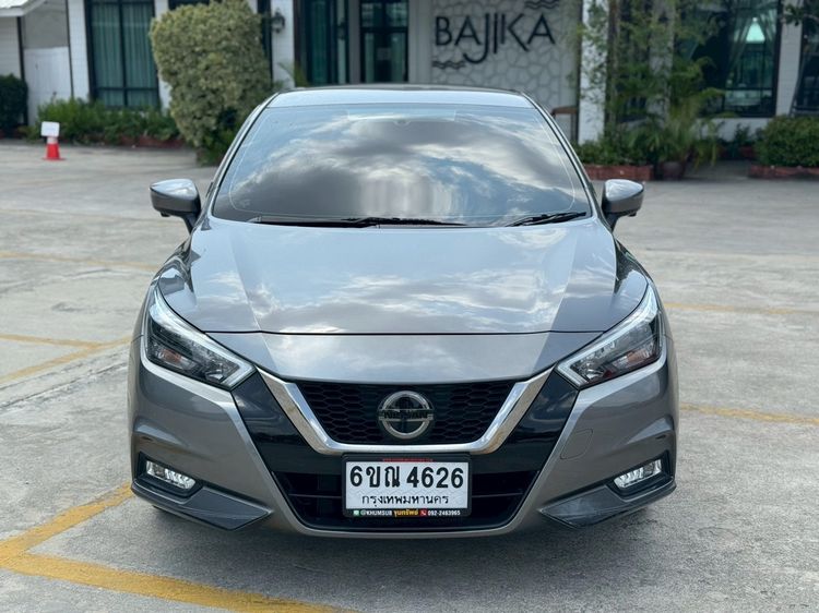Nissan Almera 2020 1.0 VL Sedan เบนซิน ไม่ติดแก๊ส เกียร์อัตโนมัติ เทา รูปที่ 2