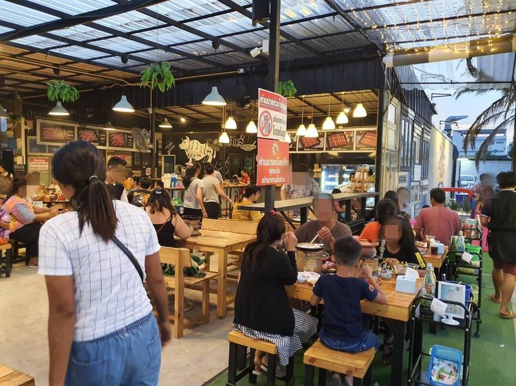 เซ้งด่วน โครงสร้างร้านหมูกระทะ ลาดกระบัง ใกล้ Airport link พื้นที่ 1 ไร่ รูปที่ 4