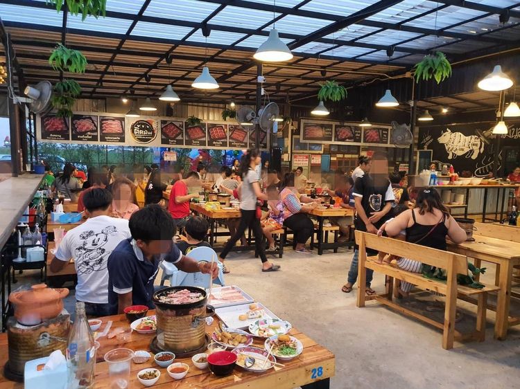 เซ้งด่วน โครงสร้างร้านหมูกระทะ ลาดกระบัง ใกล้ Airport link พื้นที่ 1 ไร่ รูปที่ 5