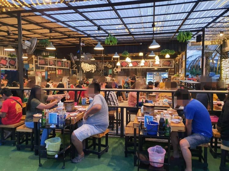 เซ้งด่วน โครงสร้างร้านหมูกระทะ ลาดกระบัง ใกล้ Airport link พื้นที่ 1 ไร่ รูปที่ 3