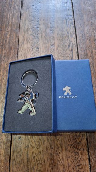 พวงกุญแจ Peugeot ของแท้จากแบรนด์โดยตรง มีกล่องสวยงาม รูปที่ 3