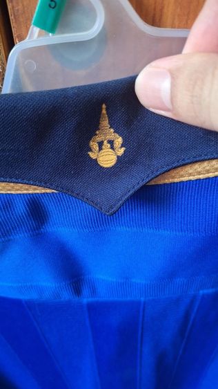 GrandSport เสื้อทีมชาติไทย 16-17 (Thailand home 2016-17) ไซซ์ L สภาพมือสอง ขายถูก ขอคนรับได้  รูปที่ 4