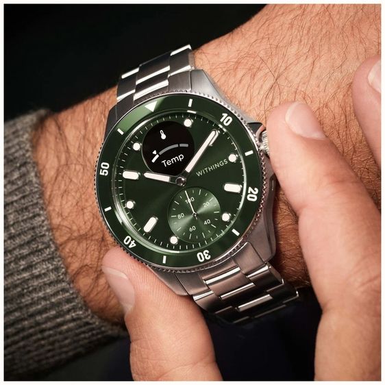 Withings ScanWatch Nova นาฬิกาหรู แพทย์ส่วนตัวบนข้อมือ แบต 30วัน 316L Sapphire ECG 33.9k รูปที่ 2