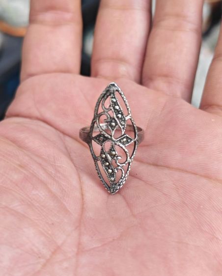 แหวนเงินงานเก่าโบราณ​ สวยๆราคาแบ่งปันครับ