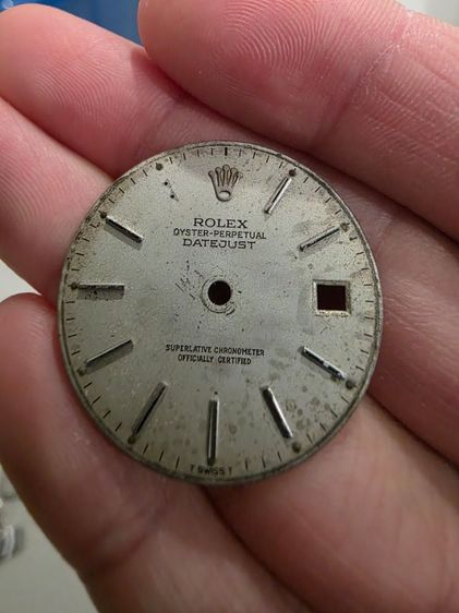 อื่นๆ หน้าปัด นาฬิกา ยี่ห้อ ROLEX  DATEJUST ผู้ชาย ใหญ่  สวยหายาก เก่าเก็บเดิมๆ ขายตามสภาพ พร้อมส่งครับ