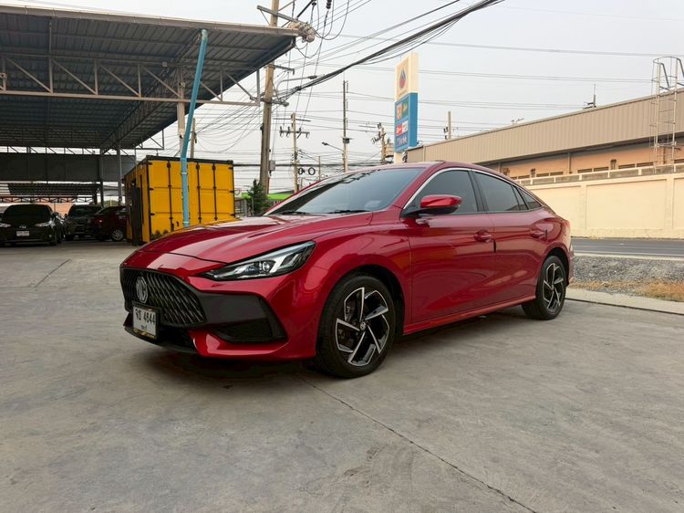 MG MG5 2022 1.5 D+ Sedan เบนซิน ไม่ติดแก๊ส เกียร์อัตโนมัติ แดง รูปที่ 2