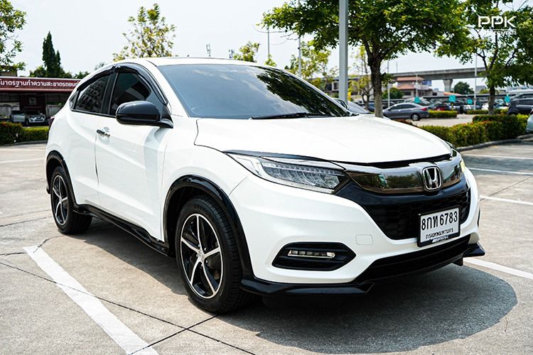 Honda HR-V 2019 1.8 RS Utility-car เบนซิน ไม่ติดแก๊ส เกียร์อัตโนมัติ ขาว รูปที่ 3