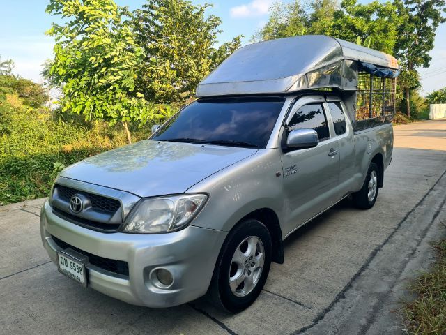 Toyota Hilux Vigo 2009 2.7 G Pickup เบนซิน LPG เกียร์อัตโนมัติ บรอนซ์เงิน รูปที่ 2