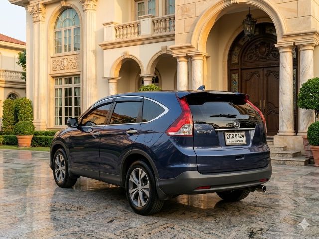 รถ Honda CR-V 2.4 EL 2WD สี น้ำเงิน