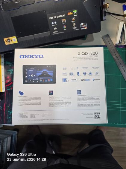 จอแอนดรอย 9"  NOKYO XQD1800 A9Z RAM8GB ROM256GB สภาพ 95 ซื้อใหม่ 28000 บาท รูปที่ 7