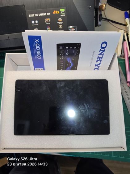 จอแอนดรอย 9"  NOKYO XQD1800 A9Z RAM8GB ROM256GB สภาพ 95 ซื้อใหม่ 28000 บาท รูปที่ 5