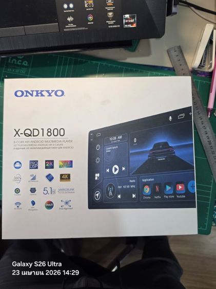 จอแอนดรอย 9"  NOKYO XQD1800 A9Z RAM8GB ROM256GB สภาพ 95 ซื้อใหม่ 28000 บาท รูปที่ 6