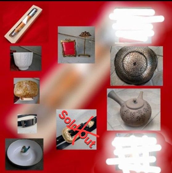 ปากกา A.G. Spalding Bros, ถ้วยมัทฉะ, เข็มขัด, ถ้วยtiffany co, กาดินเผา 