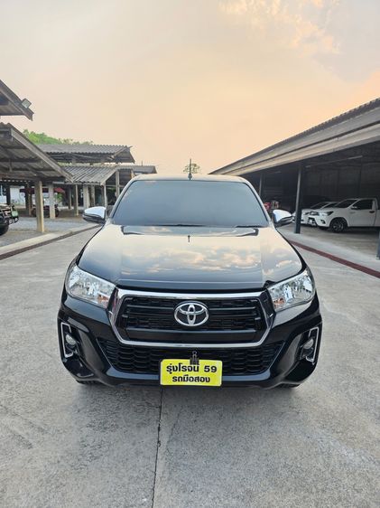 Toyota Hilux Revo 2018 2.4 E Prerunner Pickup ดีเซล ไม่ติดแก๊ส เกียร์อัตโนมัติ ดำ รูปที่ 3