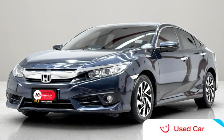 Honda Civic 2018 1.8 EL i-VTEC Sedan เบนซิน ไม่ติดแก๊ส เกียร์อัตโนมัติ น้ำเงิน