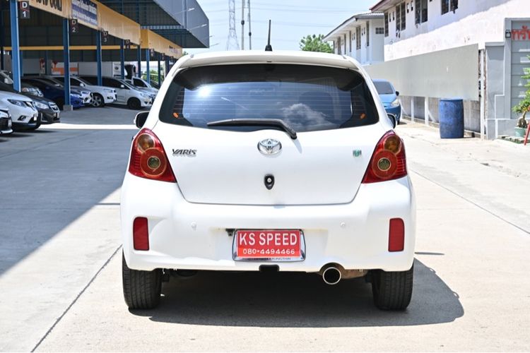 Toyota Yaris 2013 1.5 G Sedan เบนซิน ไม่ติดแก๊ส เกียร์อัตโนมัติ ขาว รูปที่ 4