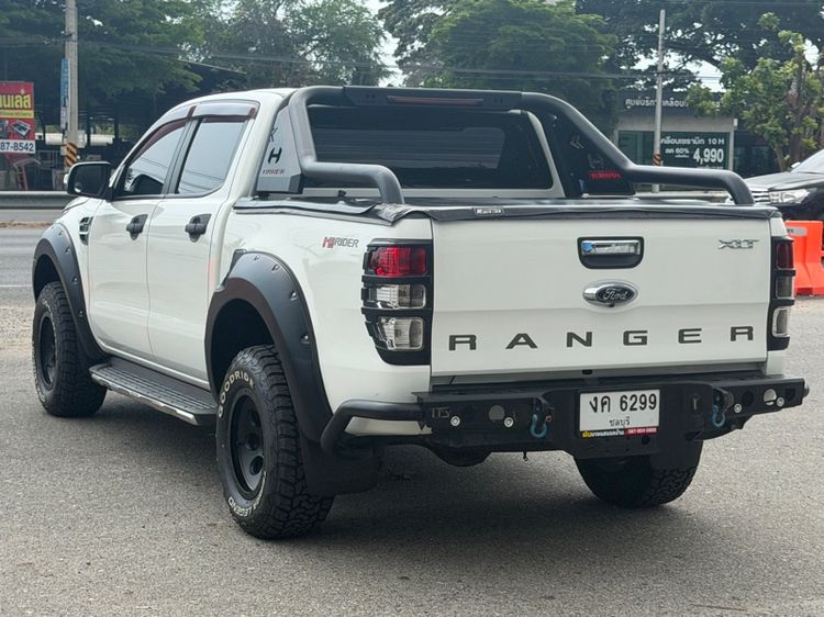 Ford Ranger 2017 2.2 Hi-Rider XLT Pickup ดีเซล ไม่ติดแก๊ส เกียร์อัตโนมัติ ขาว รูปที่ 4