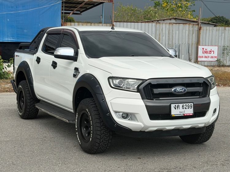 Ford Ranger 2017 2.2 Hi-Rider XLT Pickup ดีเซล ไม่ติดแก๊ส เกียร์อัตโนมัติ ขาว รูปที่ 2