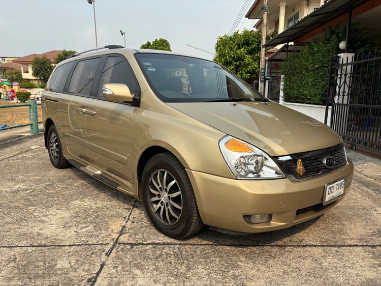 Kia Grand Carnival 2011 2.9 CEO Utility-car ดีเซล ไม่ติดแก๊ส เกียร์อัตโนมัติ บรอนซ์ทอง รูปที่ 2