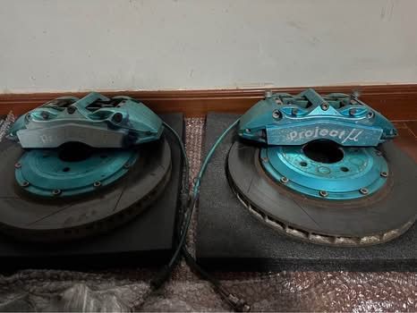เบรค Project Mu รุ่น Racing หน้า 6 หลัง 4 จาน 345 รับประกันของแท้ รูปที่ 2