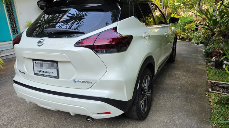 Nissan Kicks 2020 1.2 VL Utility-car ไฮบริด ไม่ติดแก๊ส เกียร์อัตโนมัติ ขาว รูปที่ 3