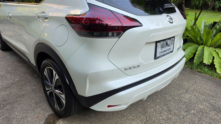 Nissan Kicks 2020 1.2 VL Utility-car ไฮบริด ไม่ติดแก๊ส เกียร์อัตโนมัติ ขาว รูปที่ 4