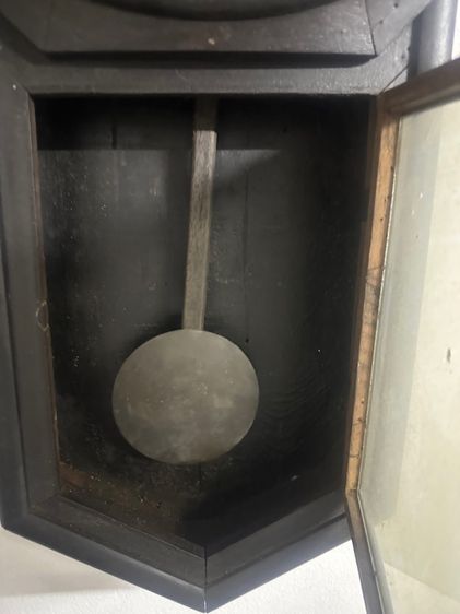 นาฬิกาแขวนโบราณแท้จาก Ansonia Clock Co New York รุ่นทรงแปดเหลี่ยม พร้อม หน้าปัดปฏิทิน รูปที่ 7