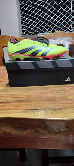 รองเท้าสตั๊ด Adidas Predator สีเหลืองมะนาว (Solar Yellow) ไซส์ 39 รูปที่ 7