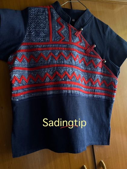 เสื้อคอจีน ผ้ากัญชง  รูปที่ 3