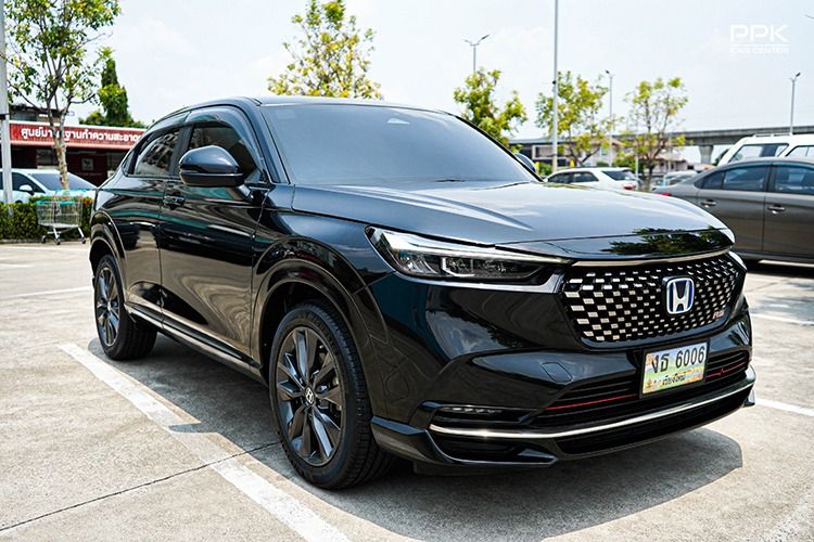 Honda HR-V 2023 1.5 e:HEV RS Utility-car ไฮบริด ไม่ติดแก๊ส เกียร์อัตโนมัติ ดำ รูปที่ 3