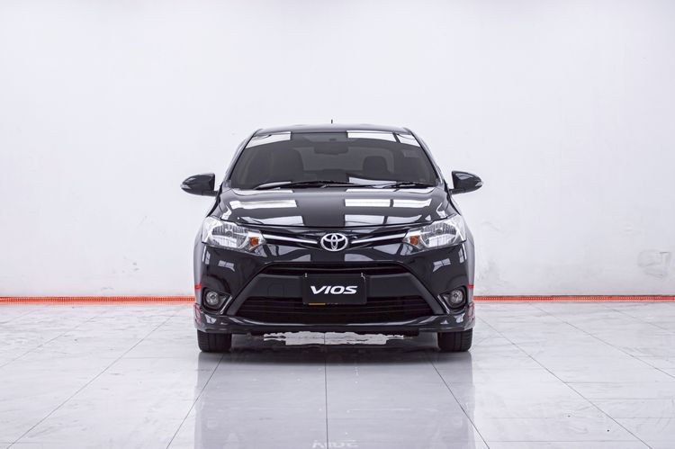 Toyota Vios 2017 1.5 E Sedan เบนซิน ไม่ติดแก๊ส เกียร์อัตโนมัติ ดำ รูปที่ 4
