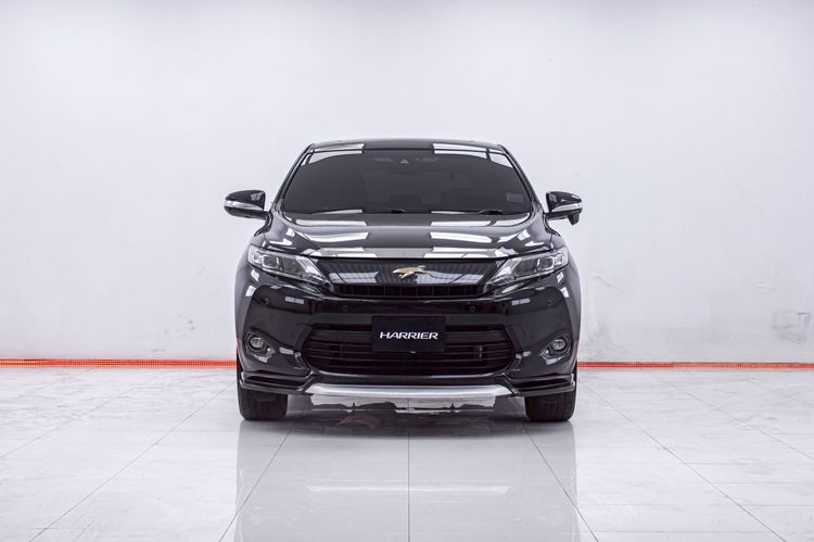 Toyota Harrier 2014 2.5 Hybrid E-Four 4WD Utility-car ไฮบริด ไม่ติดแก๊ส เกียร์อัตโนมัติ ดำ รูปที่ 4