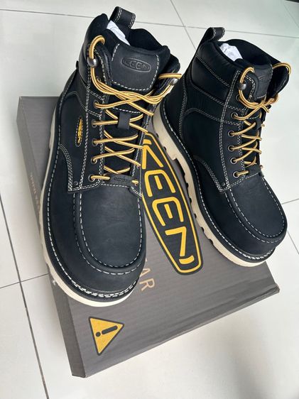 ดำ หนังแท้ รองเท้าหนังทั่วไป UK 9.5 | EU 44 | US 10 รองเท้า Keen cincinnati 90 degree 6” wp